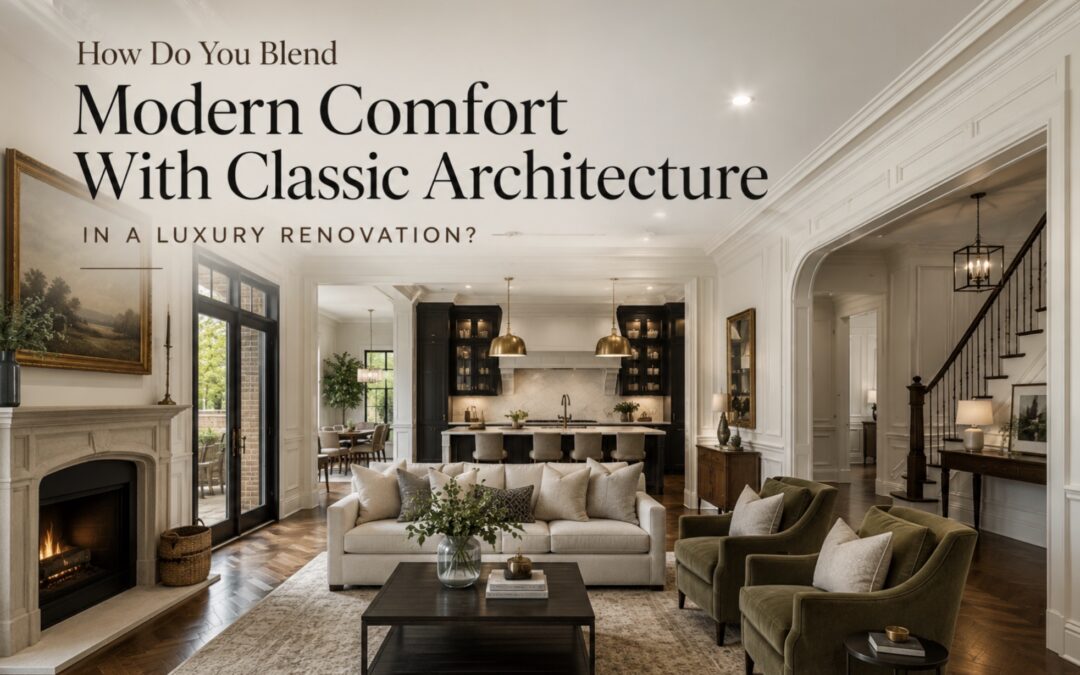 How Do You Blend Modern Comfort With Classic Architecture in a Luxury Renovation?